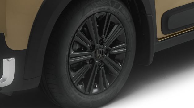 15インチ アルミホイール（丸塗りグリントブラック）