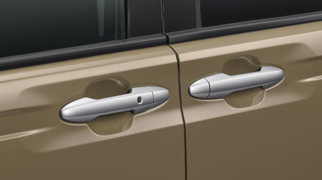 専用アウタードアハンドル〈高輝度シルバー塗装〉