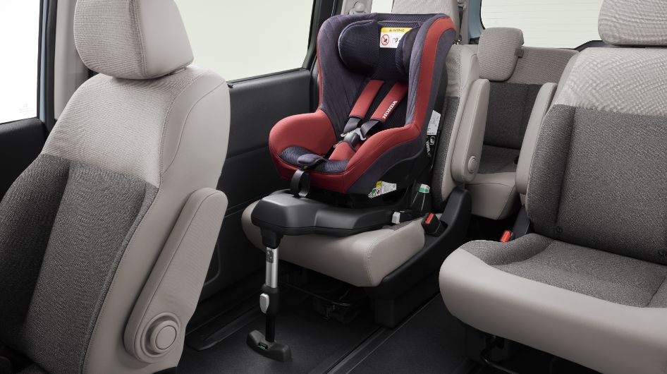 i-Sizeチャイルドシート対応 ISOFIX下部取付金具＋トップテザー取付金具