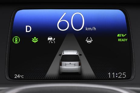 7インチTFT液晶メーター+マルチインフォメーション・ディスプレー