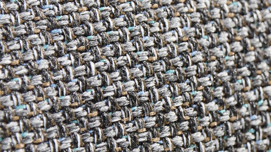 多色織りのシート生地