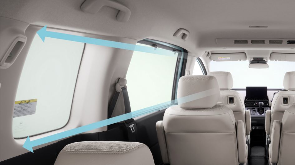 酔いにくさをつくる、抜けの良い視界。