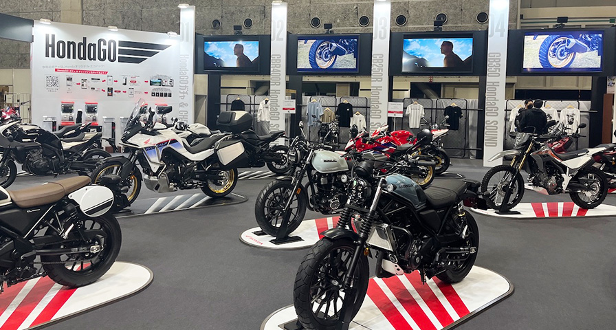 モーターサイクルショー Hondaブース(イベント出展)