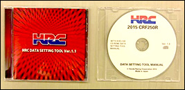 PGM-FIセッティングツールCDとマニュアルCD