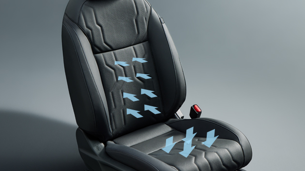 フロントベンチレーションシート