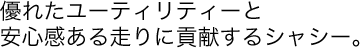 �D�ꂽ���[�e�B���e�B�[�ƈ��S�����鑖��ɍv������V���V�[�B