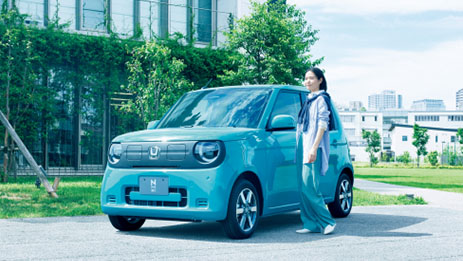 電気で走るN-ONE e: って「イー」ことだらけ 画像