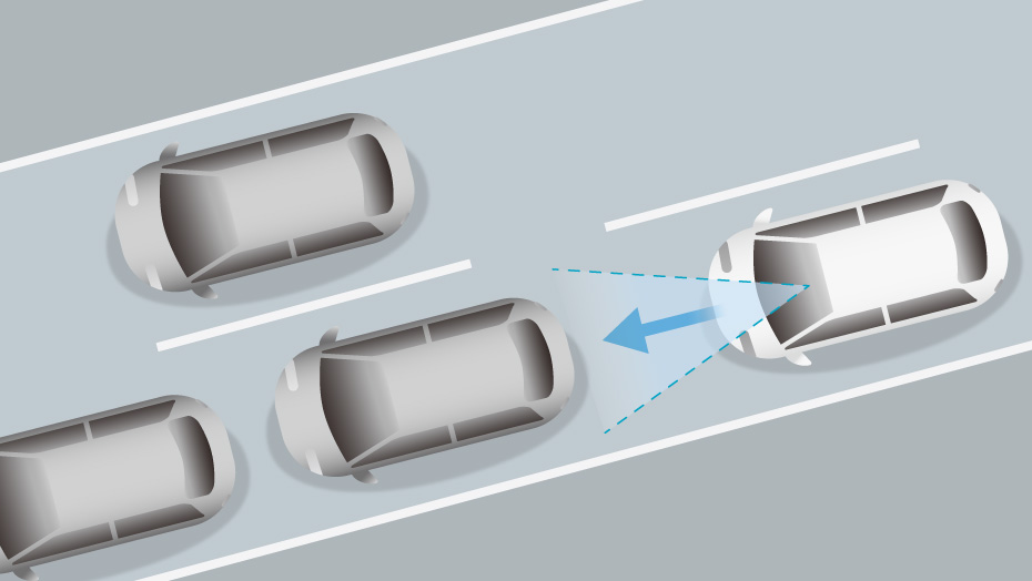 渋滞追従機能付アダプティブクルーズコントロール（ACC）