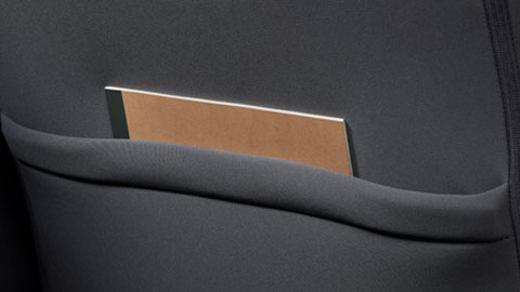 助手席シートバックポケット