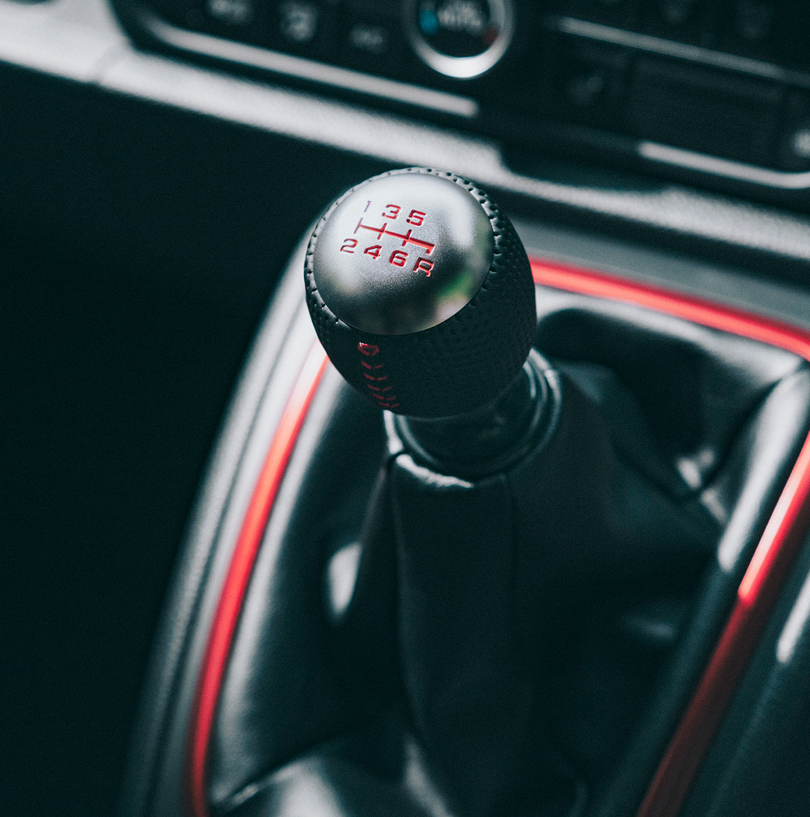 本革巻MTシフトノブ （ディンプルレザー）