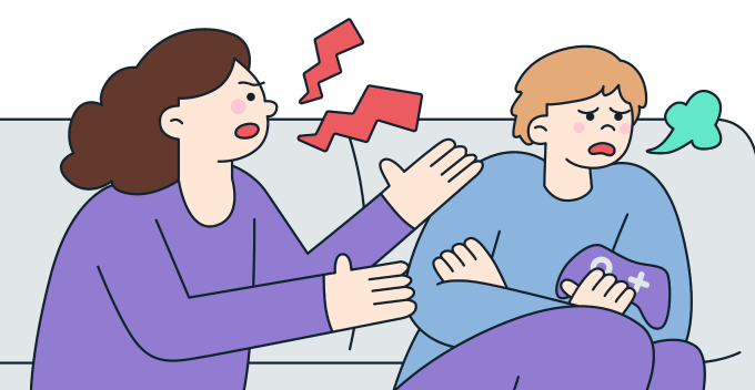 モヤモヤイラスト