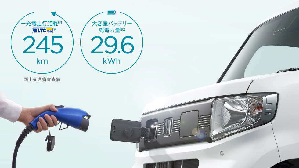 航続距離・充電・給電イメージ