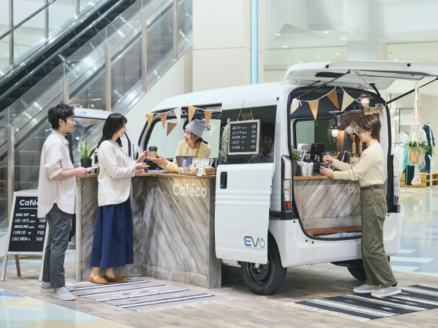 クリーンだから、屋内でも走れる。