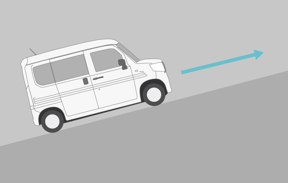 上り坂での発進や加速時