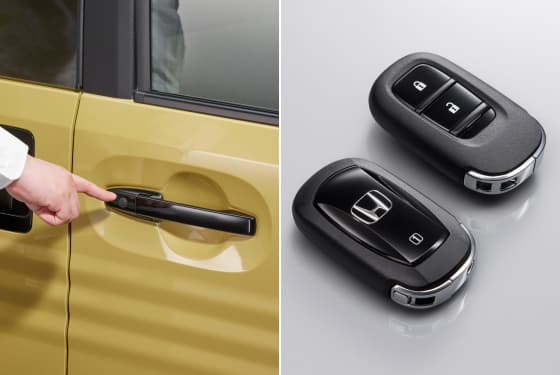 Hondaスマートキーシステム（キー2個付〈運転席パワードアロック機構付〉 ）