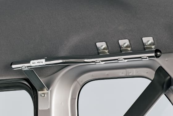 ルーフインナーサイドパイプ（ショートタイプ／左右セット）