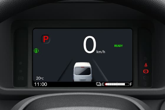 7インチTFT液晶メーター