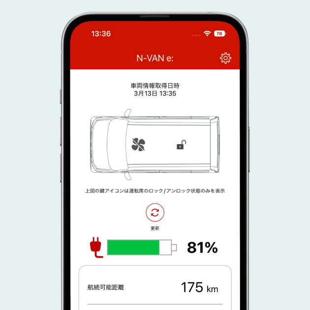 充電状態リモート表示