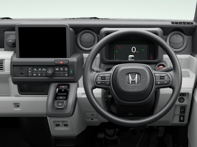 よく使うスイッチ類を、左手の届く場所に集約。