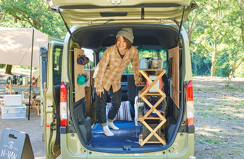 車内の移動も快適！