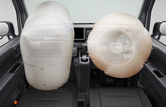 運転席用＆助手席用i-SRSエアバッグシステム