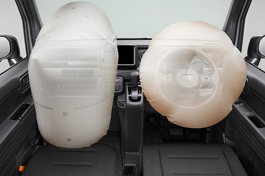 運転席用＆助手席用i-SRSエアバッグシステム