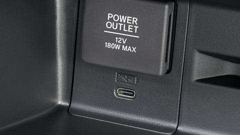 充電用USBジャック（Type-C〈3A〉）