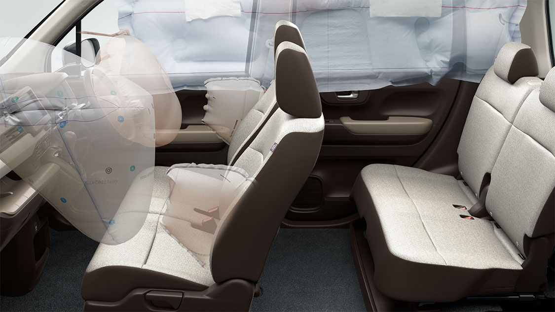 運転席用＆助手席用i-SRSエアバッグシステム