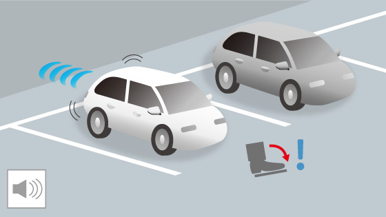 後方誤発進抑制機能＊