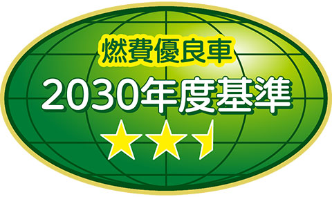 2030年度燃費基準75%達成車
