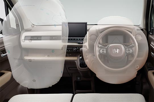 運転席用&助手席用i-SRSエアバッグシステム