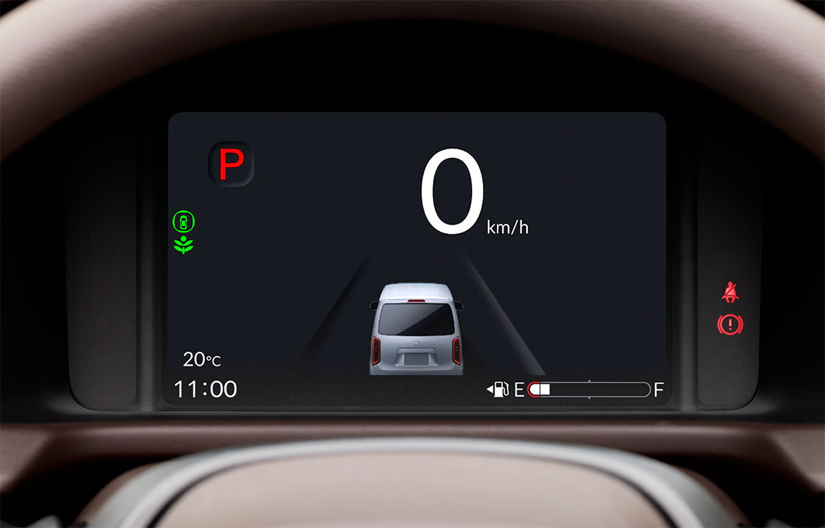 7インチTFT液晶メーター