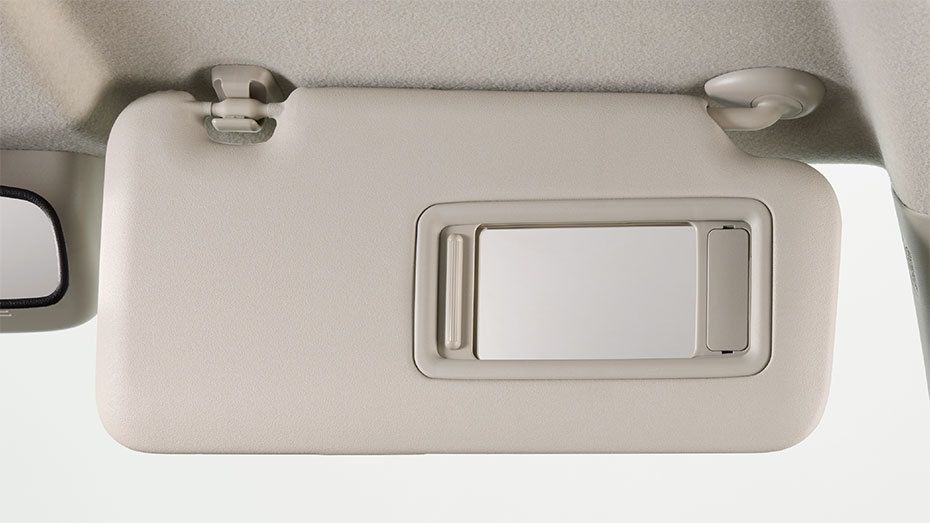 チケットホルダー付サンバイザー（運転席側）