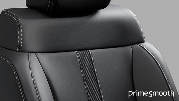 【シートカラー】ブラック×カーボン調（素材：プライムスムース）