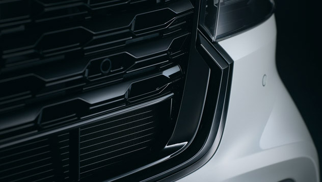 ベルリナブラック塗装カスタムデザインフロントグリル