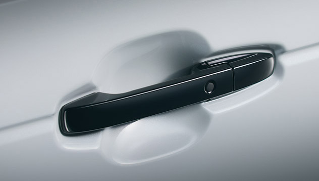 クリスタルブラック・パール塗装 アウタードアハンドル