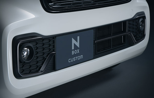 ベルリナブラック塗装 フォグライトガーニッシュ