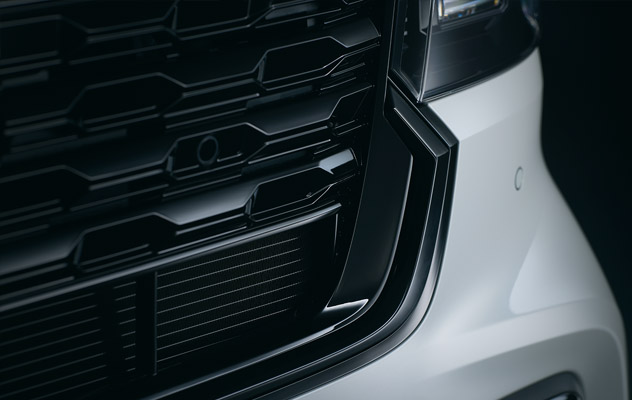 ベルリナブラック塗装 カスタムデザインフロントグリル