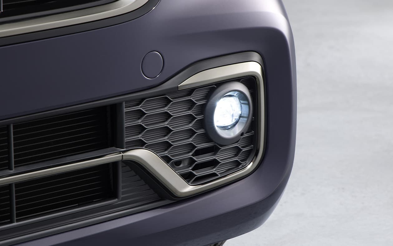 LEDフォグライト（クリア）+フォグライトガーニッシュ