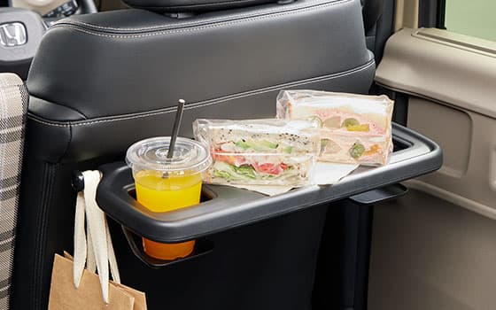 コンビニフック付シートバックテーブル（運転席&助手席）