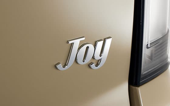 JOYエンブレム（クロームメッキ）