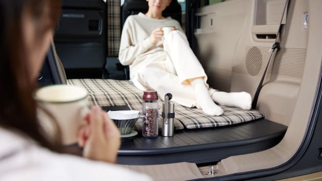 ふらっとテラス使用時のテーブルとしても使えます。