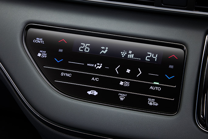 トリプルゾーンコントロール・フルオートエアコンディショナー