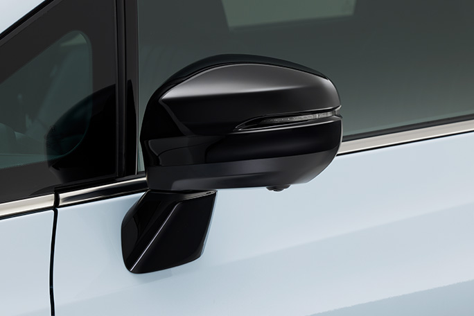 電動格納式リモコンドアミラー〈クリスタルブラック・パールⅡ〉