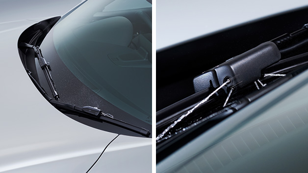 スマートクリアワイパー（車速連動間欠/バリアブル間欠/ウオッシャーノズル内蔵/ミスト機構付/雨滴検知式）