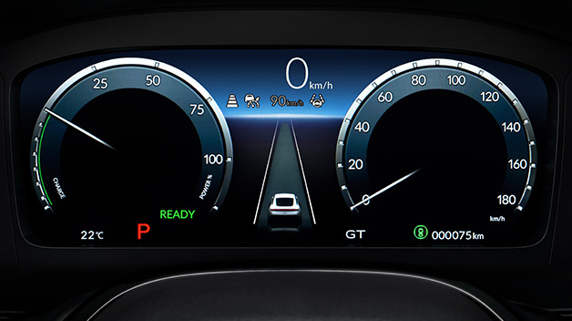 10.2インチ デジタルグラフィックメーター