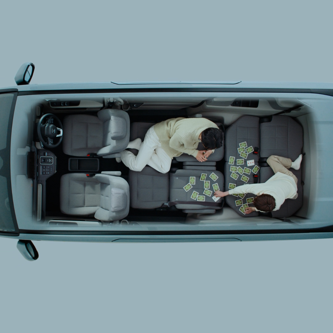 自由自在なシートアレンジ篇