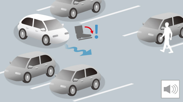 急アクセル抑制機能