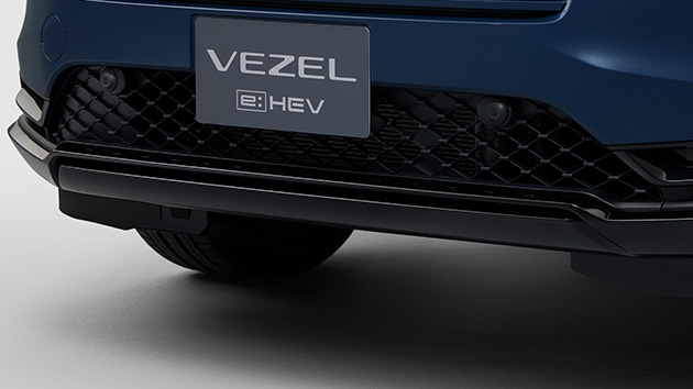 フロントバンパーロアーガーニッシュ（ブラック）