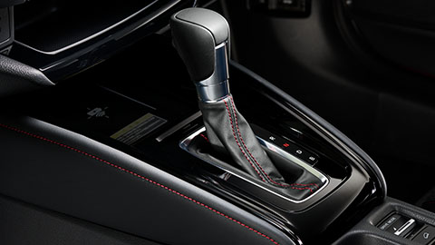 本革巻セレクトレバー、シフトブーツ（レッドステッチ）